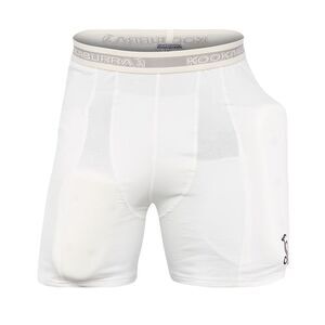 Kookaburra Mens Protective Padded Shorts / White